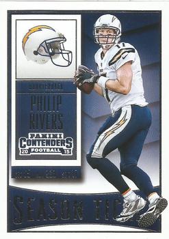 Philip Rivers San Diego Chargers 2015 Panini Contenders NFL #10